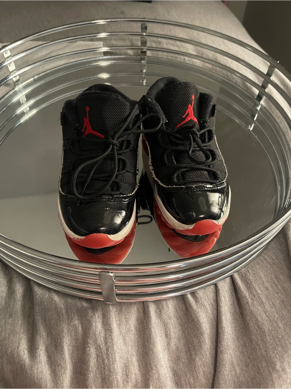 Jordan Kids' Low Top Sneakers - Black & Red